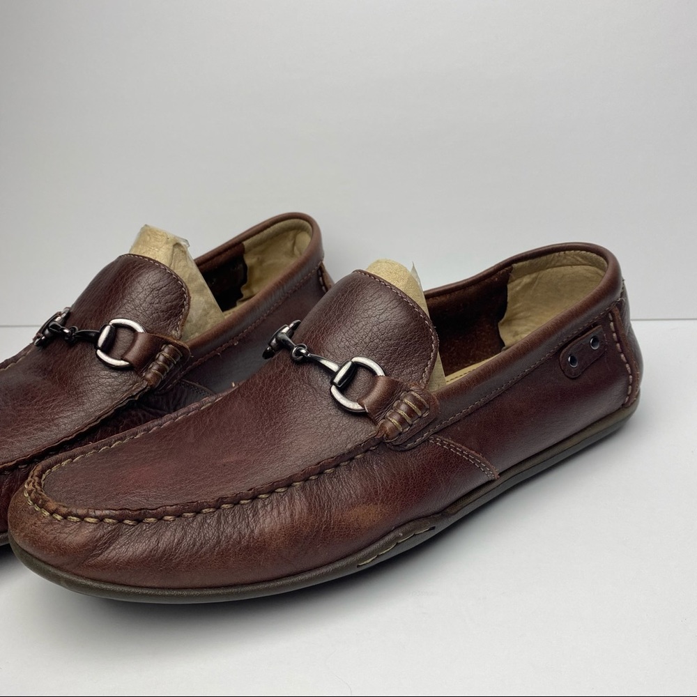Clark’s Brown Leather Loafers
